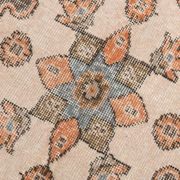 Pale Red & Brown Large Antique Turkish Rug, 157x299Cm