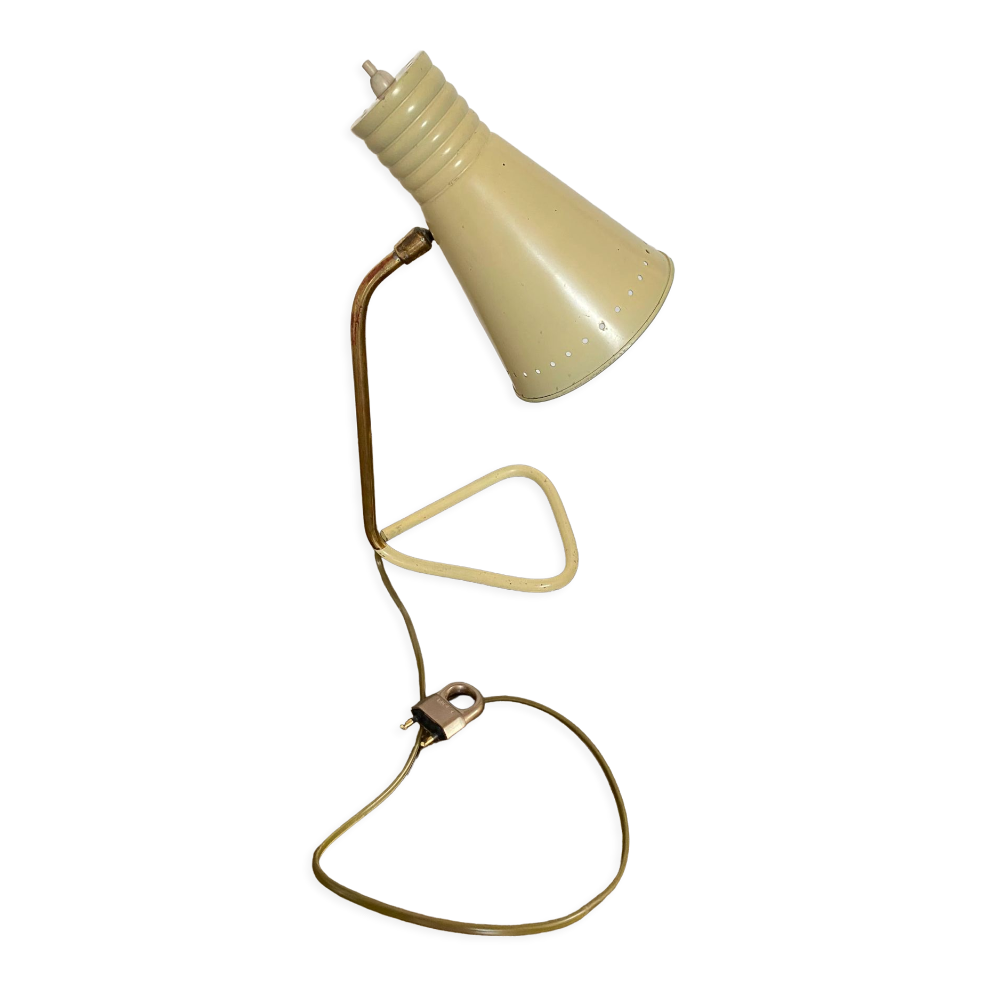 Vintage casserole lamp