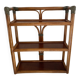 Bamboo and rattan shelf, 1970s