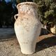 Ancient terracotta pottery jar from the 19th century