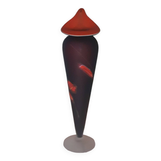 Glass paste vase