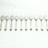 Christofle – 12 Silver-Plated Metal Sauce Spoons Dax Model