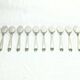 Christofle – 12 Silver-Plated Metal Sauce Spoons Dax Model
