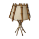 Lampe de chevet rotin