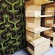 "Space-Age smoked plexiglass library set 1970"