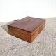 Old wooden box sewing 36x26cm