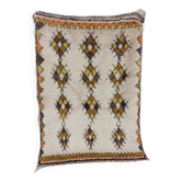 Tapis berbère marocain artisanal fait main 137 X 92 CM