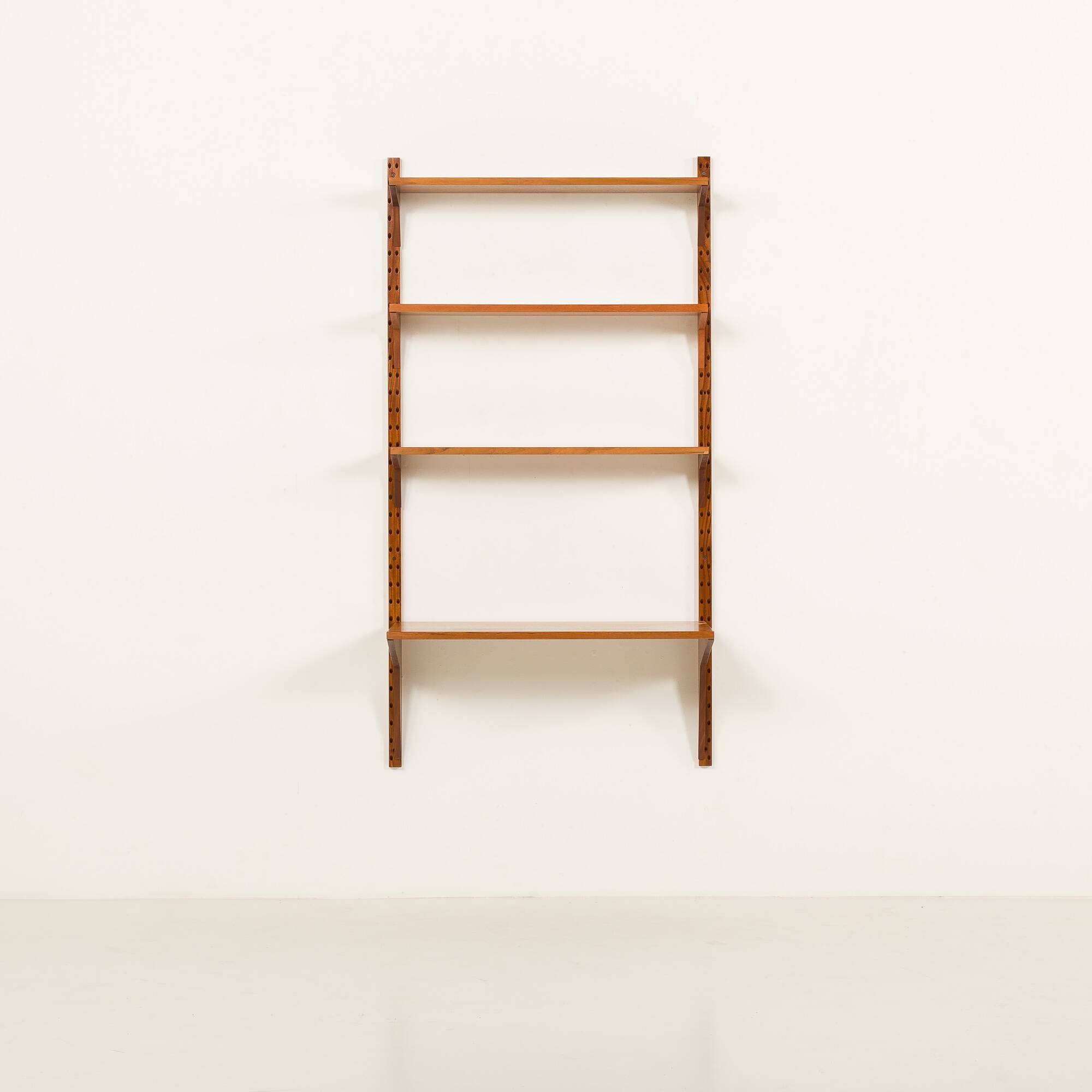 Poul Cadovius shelving unit with a desk, 1960s