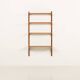 Poul Cadovius shelving unit with a desk, 1960s