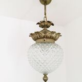 Brass globe suspension