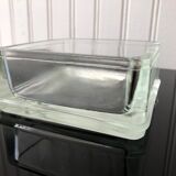 Glass-paved ashtray