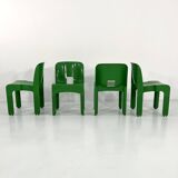 Universal green chair Model 4868 by Joe Colombo for Kartell, 1970
