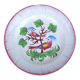 Old decorative ceramic plate: 2 birds in the tree