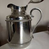 Neo-classical silver-plated metal insulated living room pitcher from Italy, 1970s