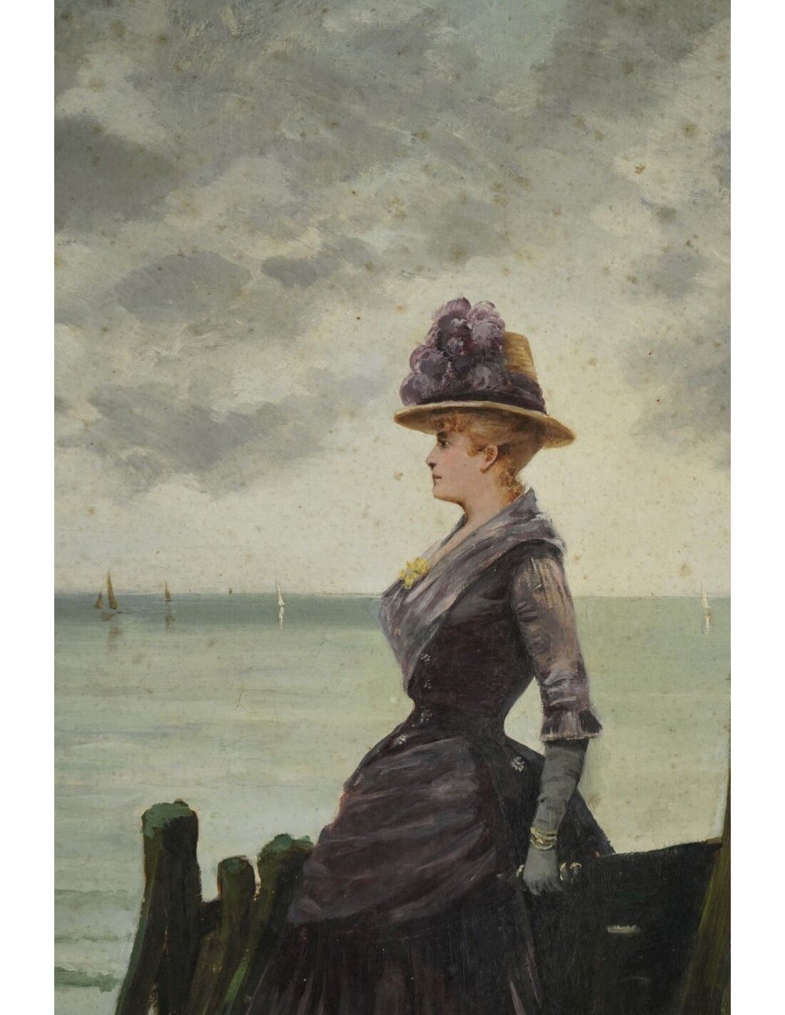 Oil on Canvas by Léon Breton