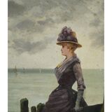 Oil on Canvas by Léon Breton