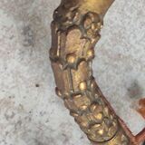 Pair of old bronze sconces