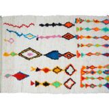Colorful Berber carpet 245x140cm