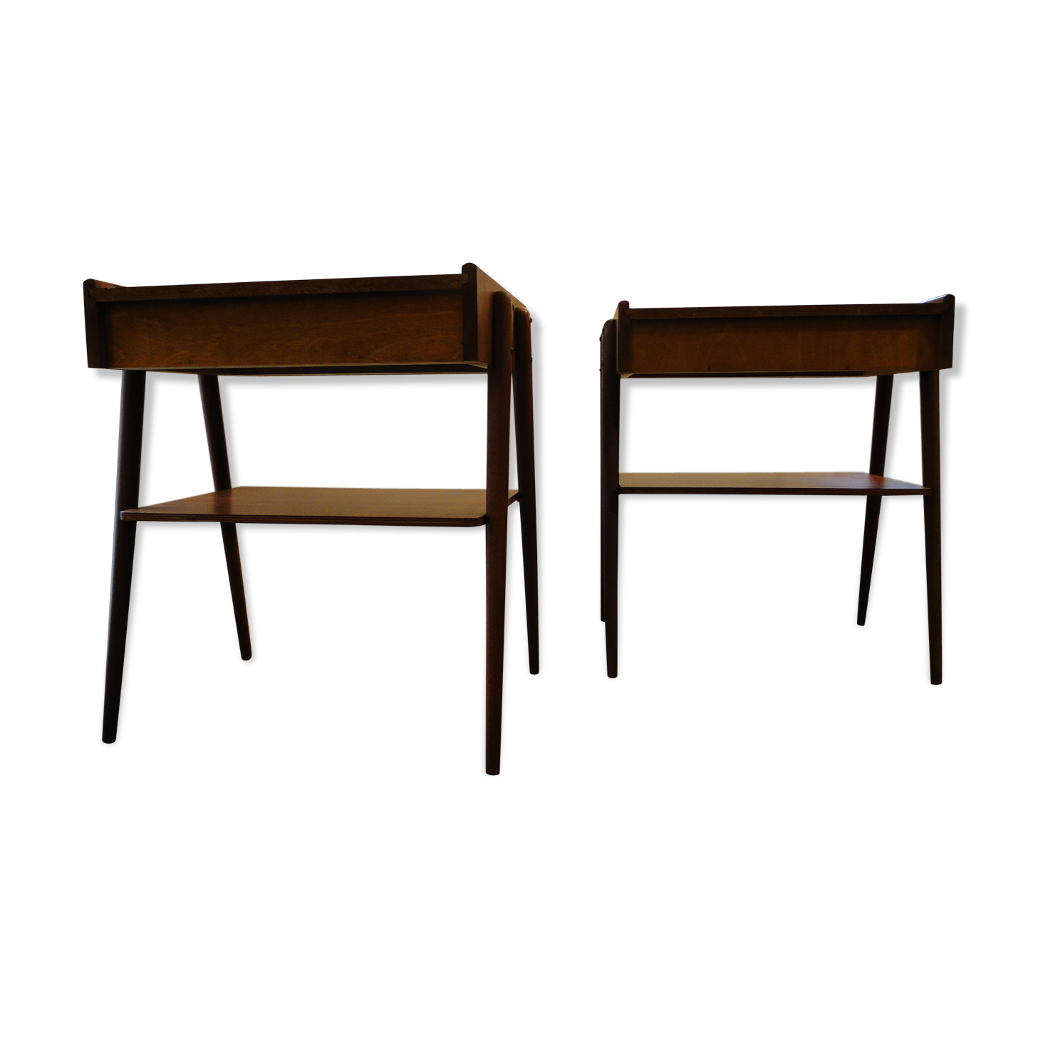 Teak bedside pair AB Carlstrom - Co Màbelfabrik 1960