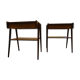 Teak bedside pair AB Carlstrom - Co Màbelfabrik 1960