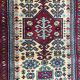 Carpet vintage caucasian chirwan done hand 75 x 120 cm