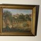 André Meaux Saint-Marc "rural landscape" Oil on canvas signed