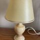 Lampe en marbre rose