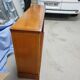 Console - shelf - library in cherry wood