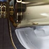 Art Deco shell leaf wall lamp