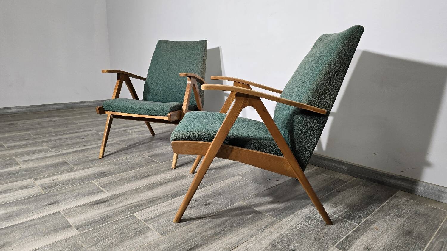 Set of Mid-Century Armchairs