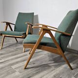 Set of Mid-Century Armchairs