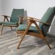 Ensemble de fauteuils du milieu du siècle