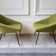 Set of 2 chairs 50 60 year cocktails