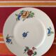 Dessert plate in porcelain