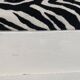 Antique Baroque chair redesigned in Zebra fabric