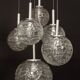 Grand cascading chandelier by Doria, Germany, 1970s.