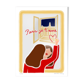 Illustration "Paris I love you"