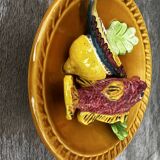 Palissy Vallauris Majolica Wall Plate circa 1950