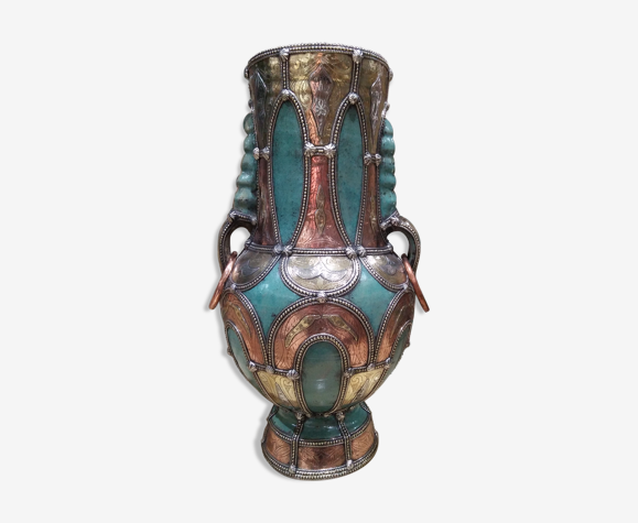 Vase de poterie marocain