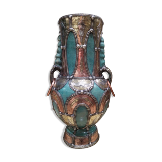 Vase de poterie marocain
