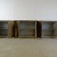 Enfilade XL en laiton par Belgochrom, 1980