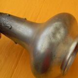 Small art deco pewter vase signed peltro.