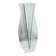 Vintage Sculptural Glass Vase – Geometric Minimalist Design, Italy 1980s