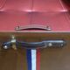 Curved mail bag in tawny from the 1920s - 100 x 54 x 46 cm