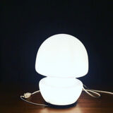 Lampe champignon verre opale circa 1970