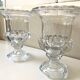 Elegant Pair of New Médicis Vases Decorative Glass Candle Holders