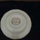 Hollow round dish in Gien earthen earthen pattern Sainfoin diam 31 cm