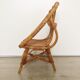 Rattan shell armchair for vintage children