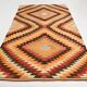 Kilim Turc Vintage en Laine Tissé Main, Tapis Tribal Ancien, 177x291 Cm