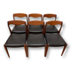 6 vintage lounge chairs